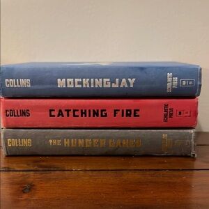 The hunger games Book Set. All in well used condition